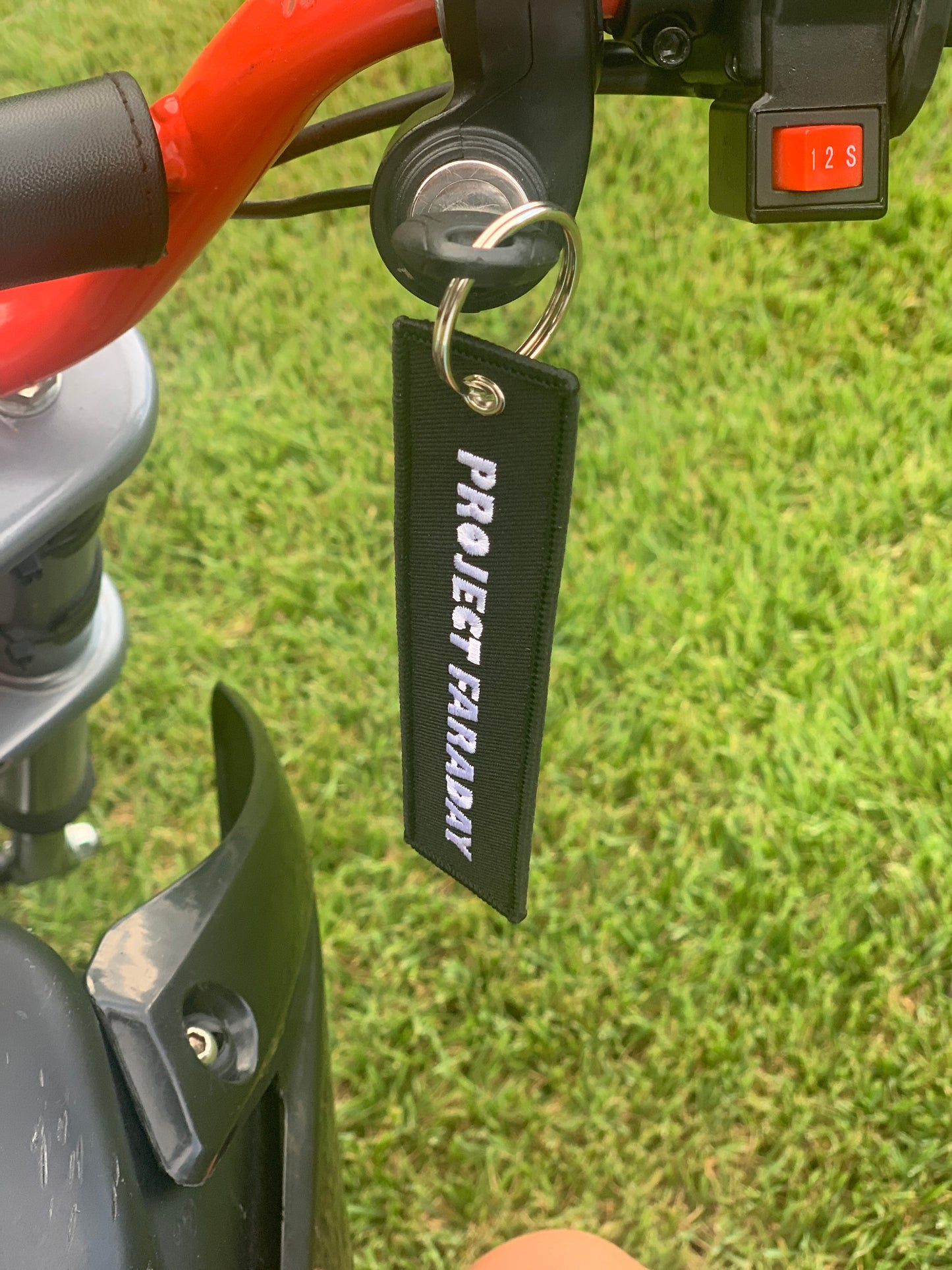 PROJECT FARADAY Black Keychain