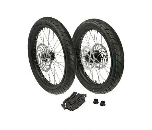 Surron/ERidePro 17" Supermoto wheelset